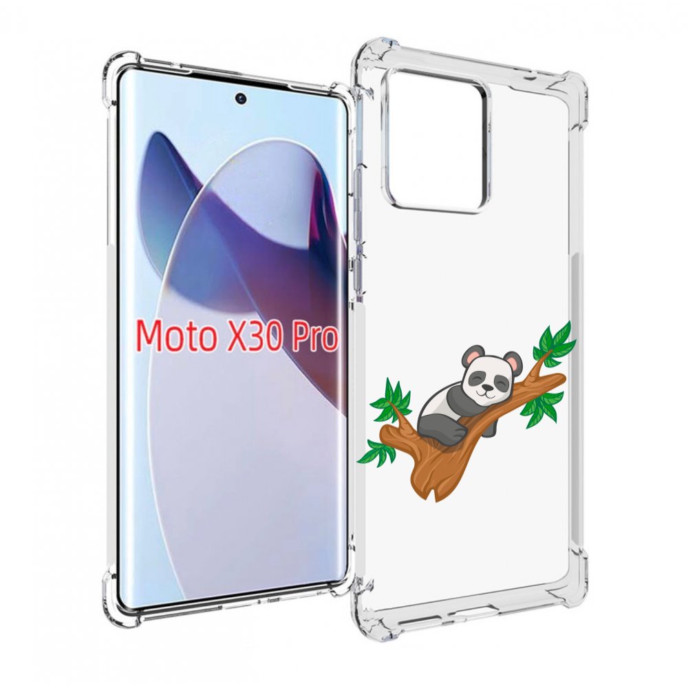 

Чехол MyPads панда-на-деревце для Motorola Moto X30 Pro, Прозрачный, Tocco