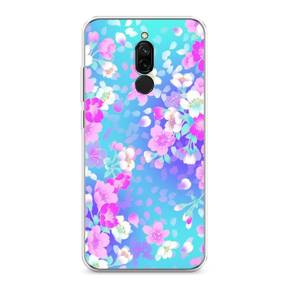 

Чехол Awog на Xiaomi Redmi 8 "Яблоневые цветы", Разноцветный, 37150-8