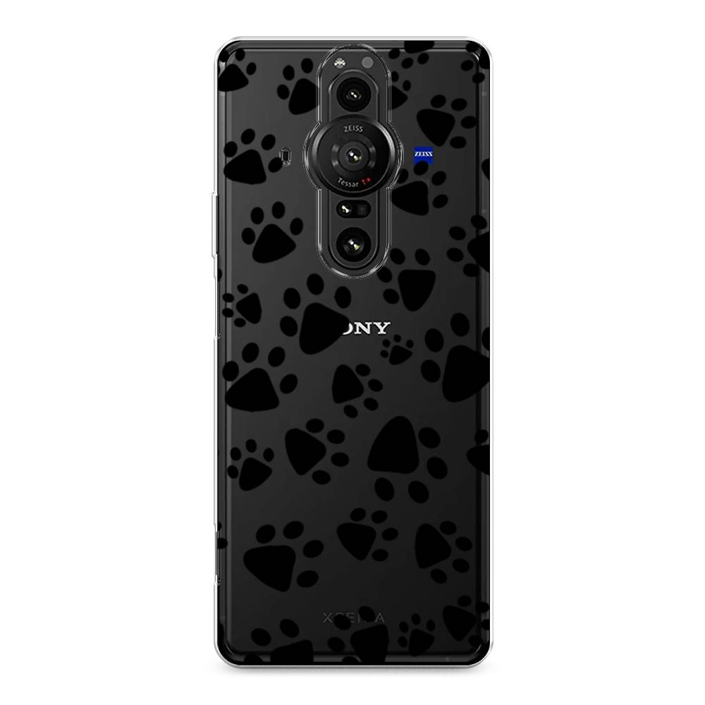 

Чехол Awog на Sony Xperia Pro-I "Лапки черные", Разноцветный, 55050-2