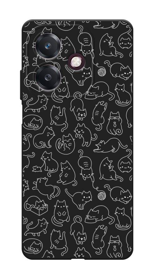 

Чехол Awog на Oppo A3 "Шкодливые котики", Прозрачный;бежевый, 2518652-1