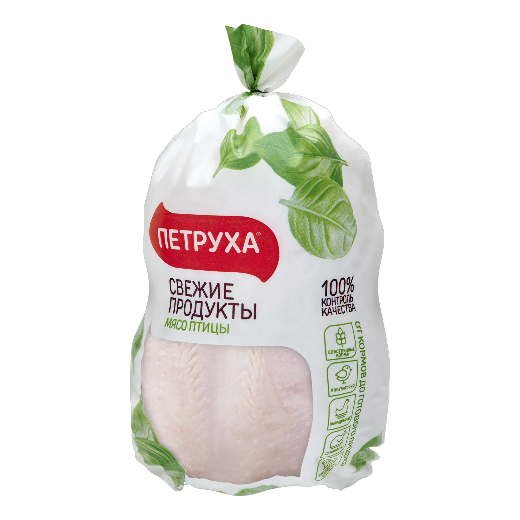 Тушка цыпленка-бройлера Петруха 1-й сорт охлажденная 1,5 кг