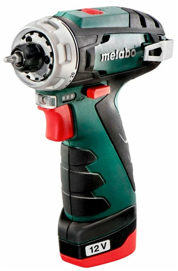 фото Акк. безударная дрель-шуруповерт metabo powermaxx bs basic 12в, кейс