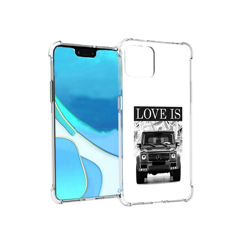 

Чехол MyPads Tocco для Google Pixel 4 XL гелик, Прозрачный, Tocco