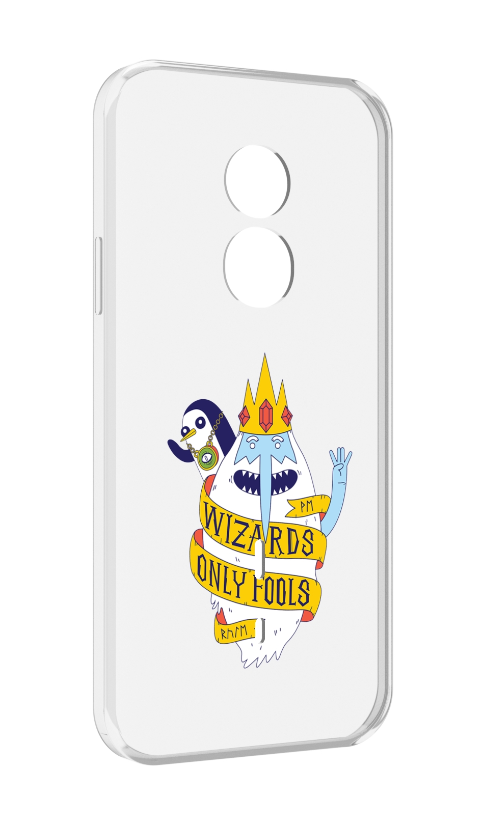 

Чехол MyPads время приключений снежный король для Doogee S51, Прозрачный, Tocco