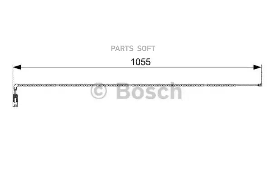 

1 987 473 001_QBWS024624012F 34353411757 датчик износа колодок зад. BMW X3 all 04 L1055