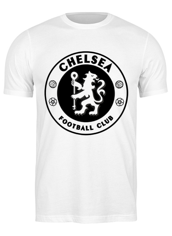 

Футболка мужская Printio Chelsea (челси) белая XL, Белый, Chelsea (челси)