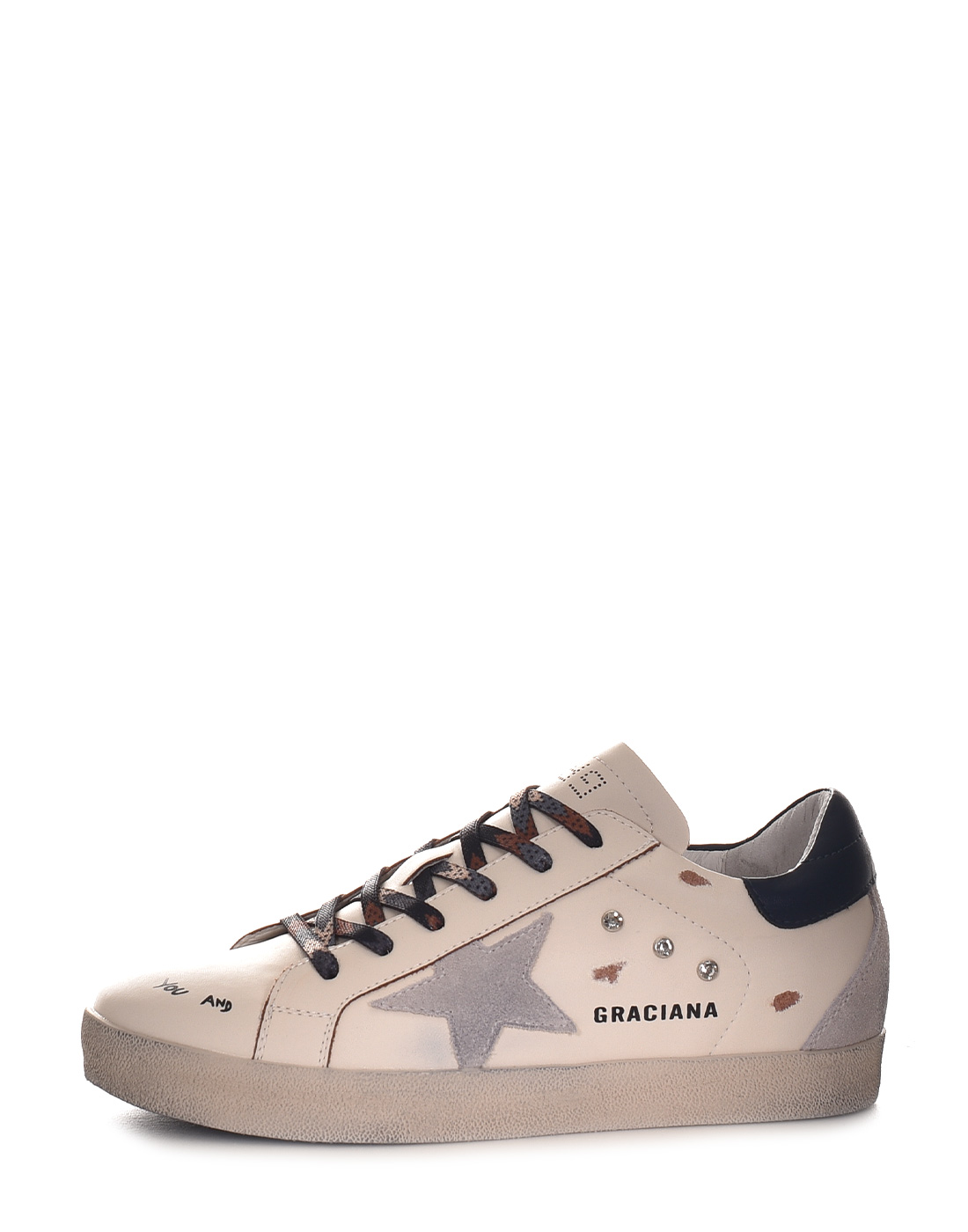 

Кеды женские Graciana QS375-D201-1 бежевые 37 RU, Бежевый, QS375-D201-1