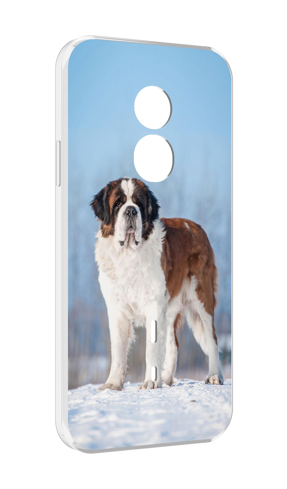 

Чехол MyPads сенбернар для Doogee S51, Прозрачный, Tocco