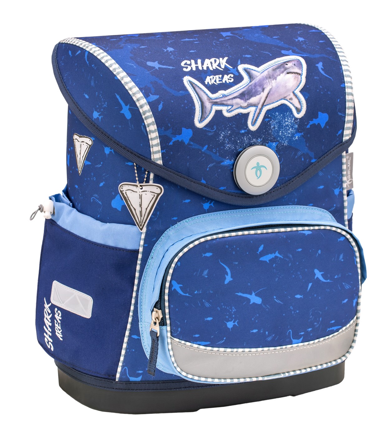 

Ранец Belmil Compact Shark 2, Акула, синий