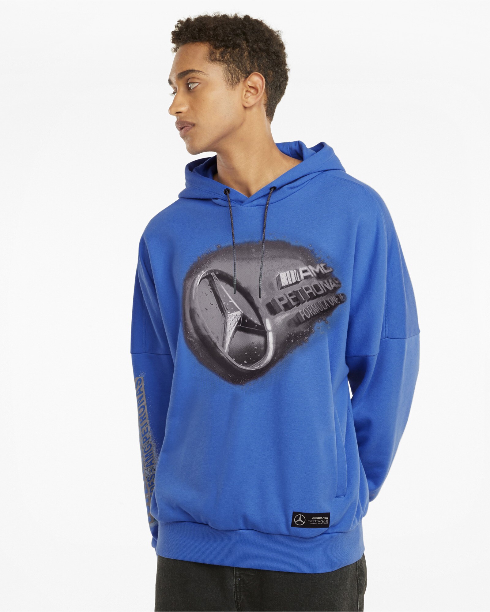 

Толстовка мужская PUMA MAPF1 Street Hoodie синяя M, Синий, MAPF1 Street Hoodie