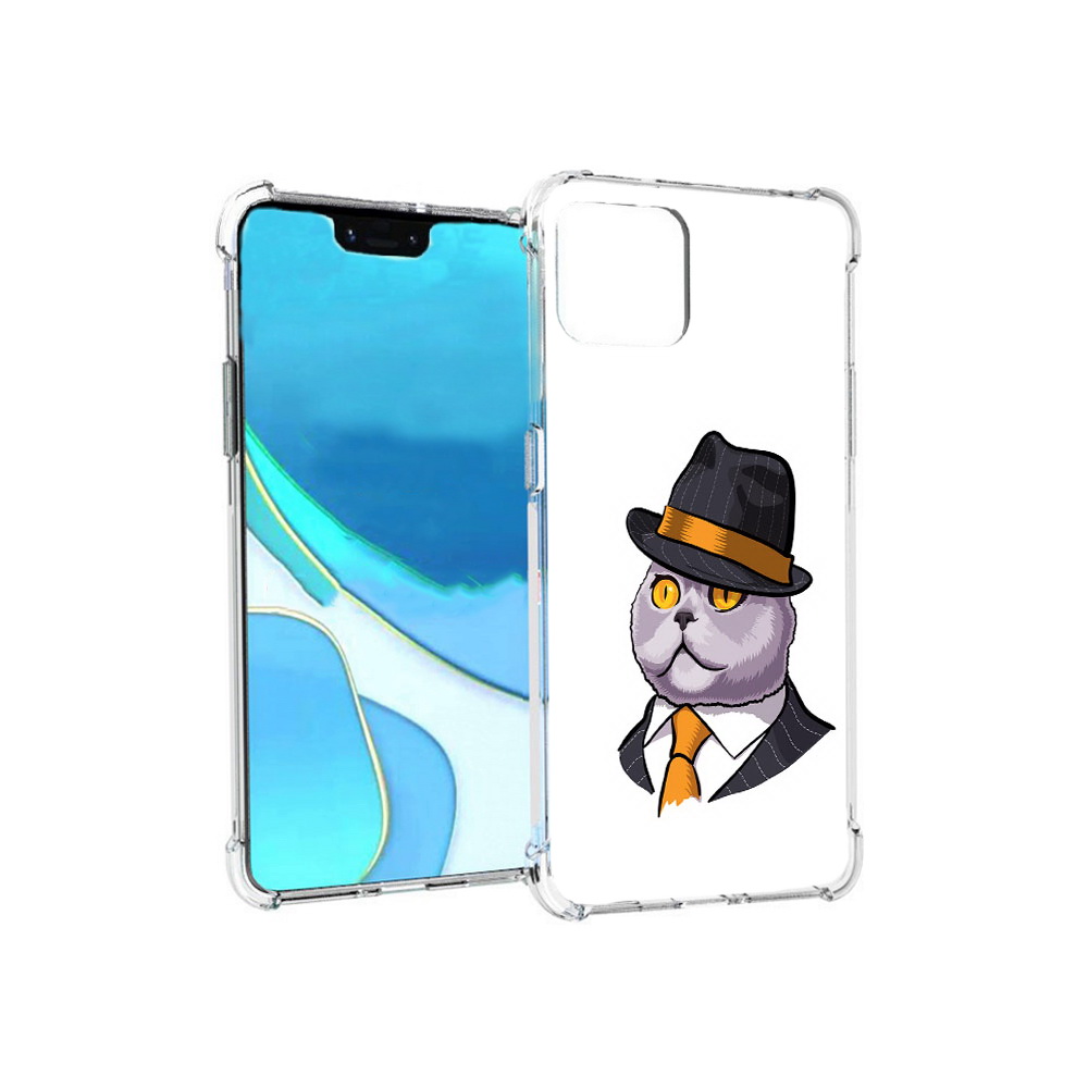 

Чехол MyPads Tocco для Google Pixel 4 XL британец, Прозрачный, Tocco