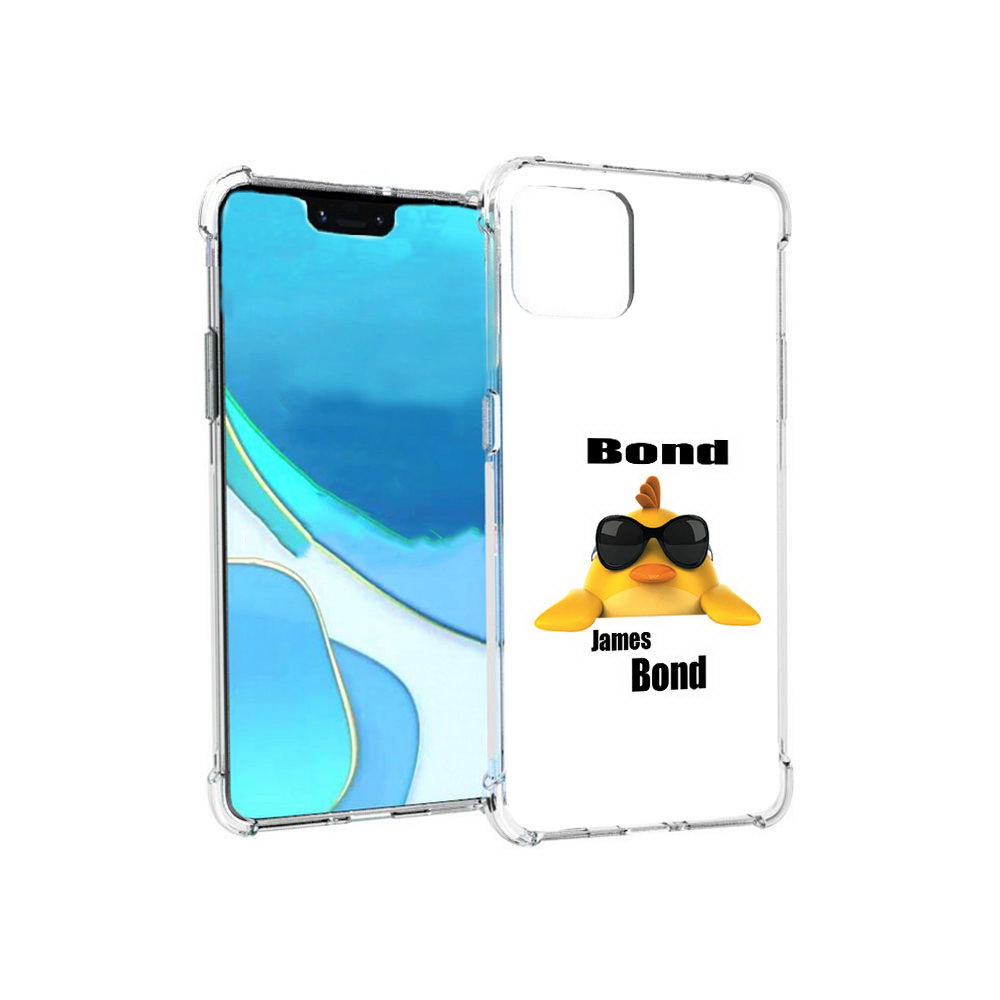 

Чехол MyPads Tocco для Google Pixel 4 XL бонд, Прозрачный, Tocco