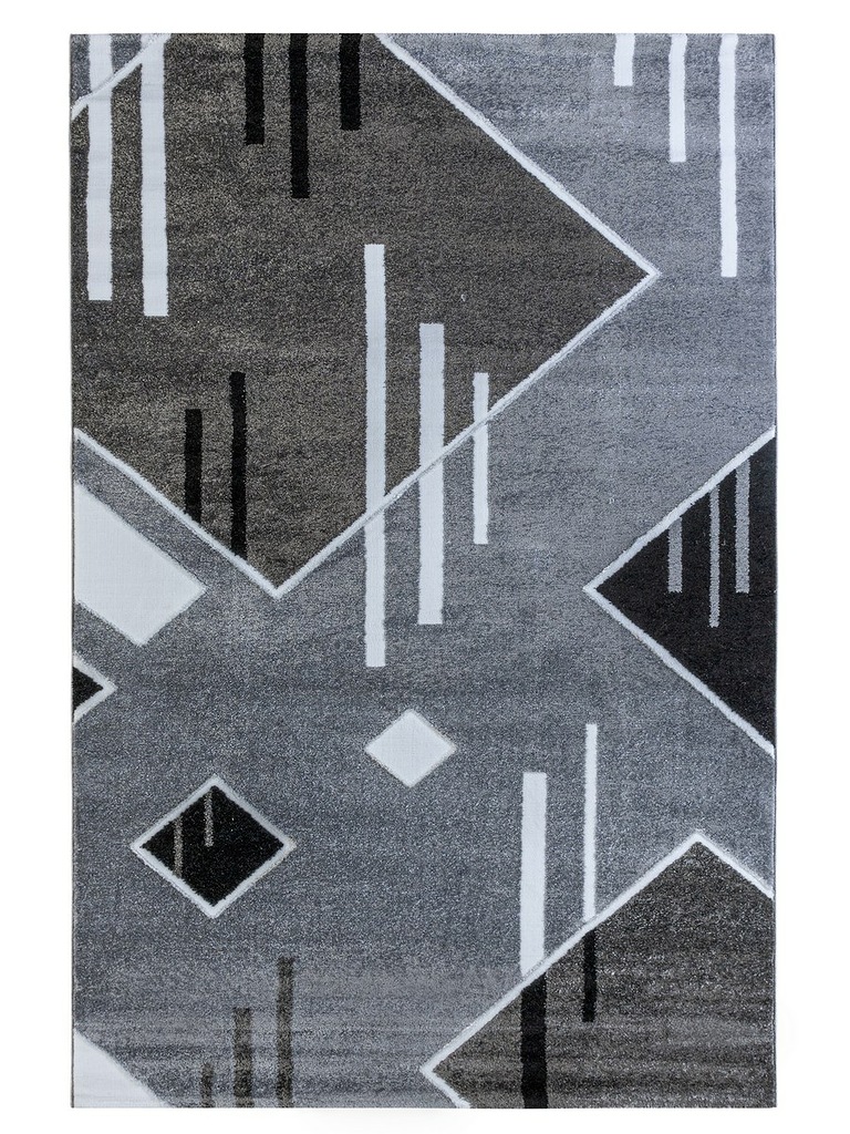 фото Ковер firuze 4607a прямой серый 150x230 sofia rugs