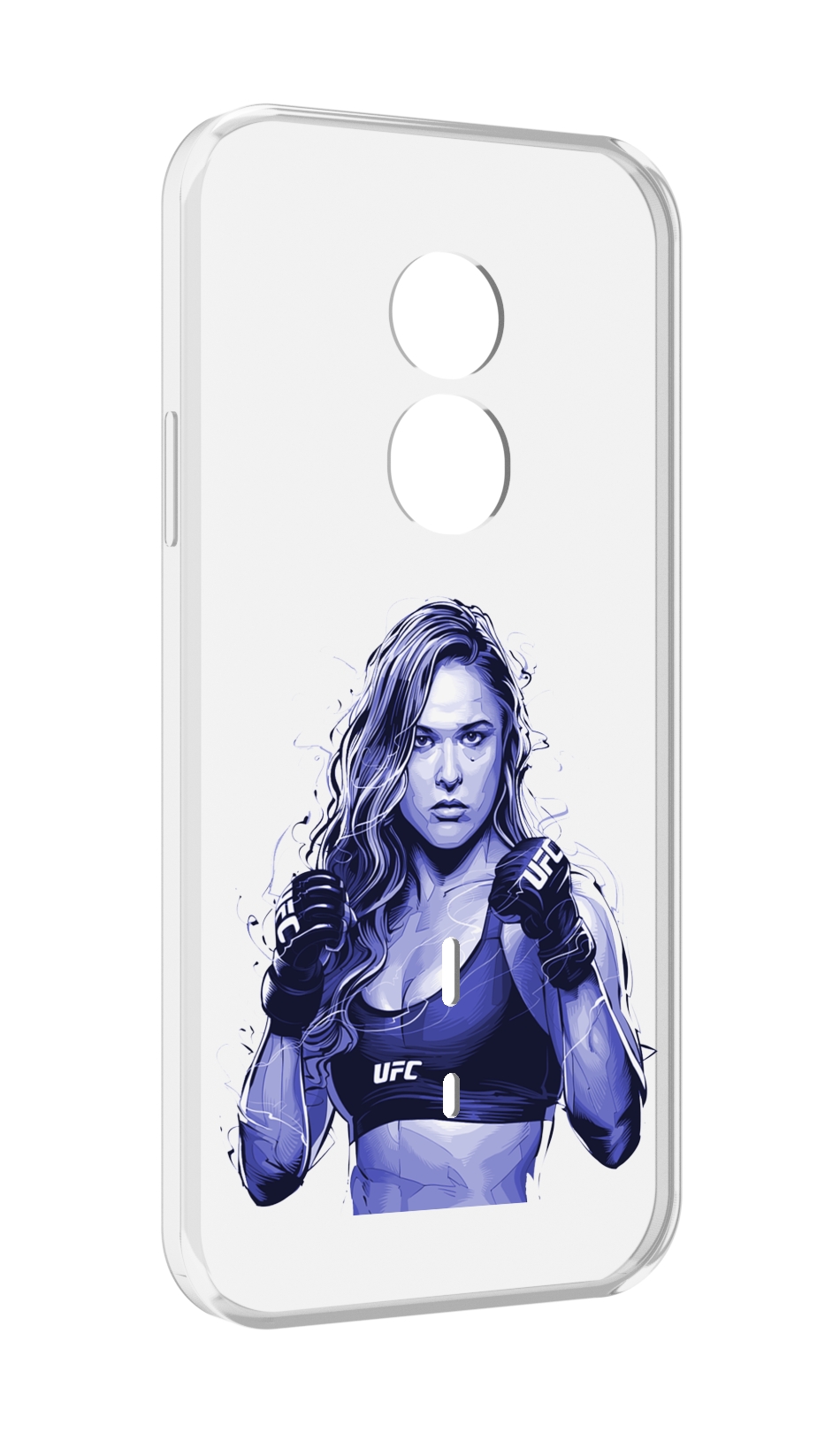 

Чехол MyPads ронда-роузи-юфс для Doogee S51, Прозрачный, Tocco