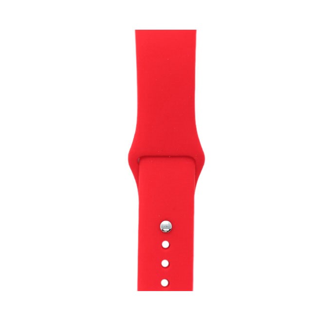 

Силиконовый ремешок для Apple Watch 38-40 мм, M/L, Красный, iGrape, Ремешок