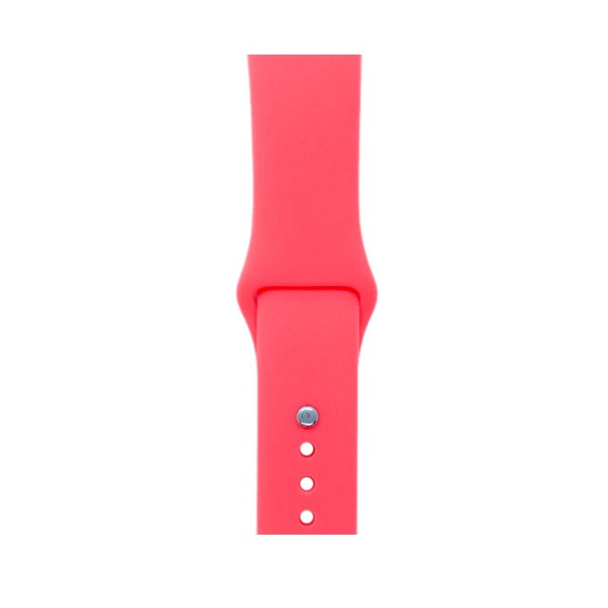 

Силиконовый ремешок для Apple Watch 38-40 мм, M/L, Коралловый, iGrape, Ремешок