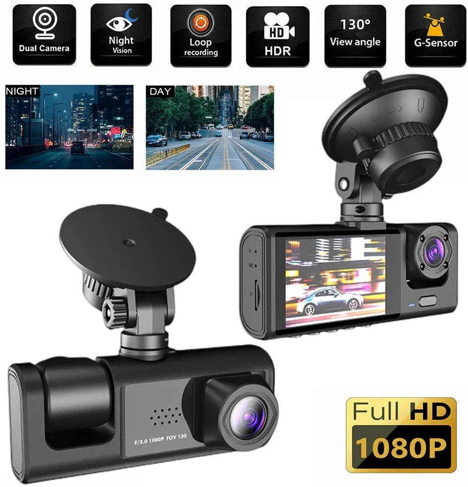 Видеорегистратор BLACK BOX T R с 3-мя камерами перед зад салонFull HD 1080P 179900₽