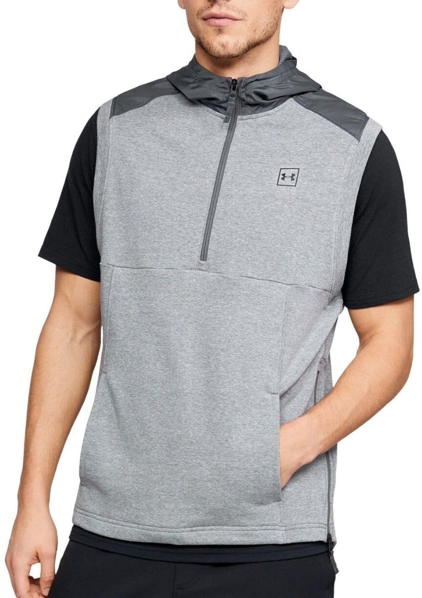 

Спортивный жилет мужской Under Armour THREADBORNE TERRY SL HOODY-SEE//BLK серый XS, THREADBORNE TERRY SL HOODY-SEE//BLK