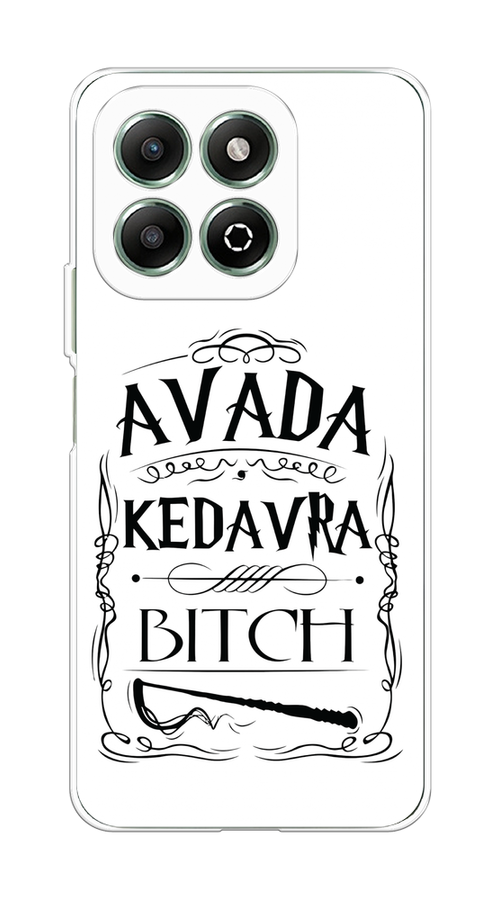

Чехол на Honor X6b "Avada kedavra bitch", Белый;серый;черный, 6124950-1