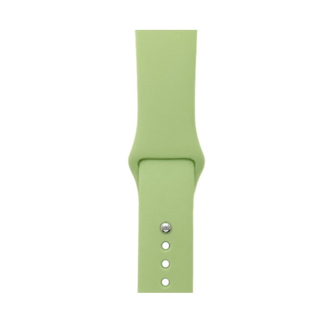 

Силиконовый ремешок для Apple Watch 38-40 мм, M/L, Фисташковый, iGrape, Ремешок