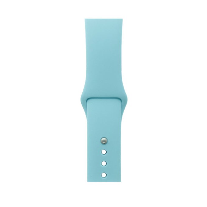 

Силиконовый ремешок для Apple Watch 38-40 мм, M/L, Бирюзовый, iGrape, Ремешок