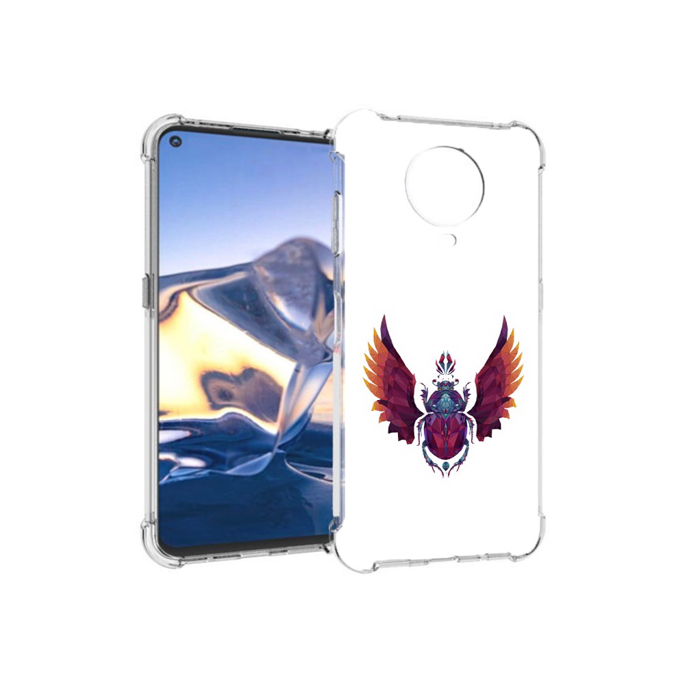 

Чехол MyPads Tocco для Nokia G10 алмазный скоробей (PT171673.98.219), Tocco