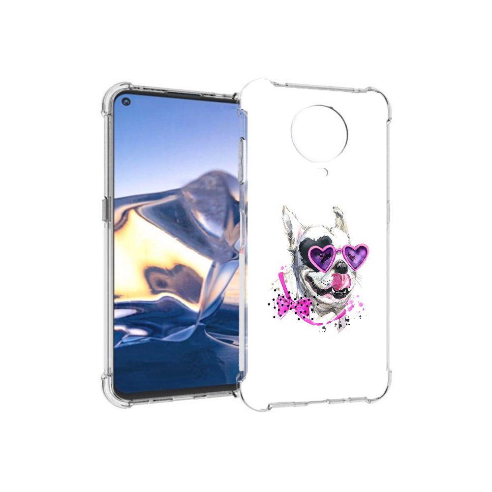 

Чехол MyPads Tocco для Nokia G10 акварельный пёс (PT171673.98.218), Tocco