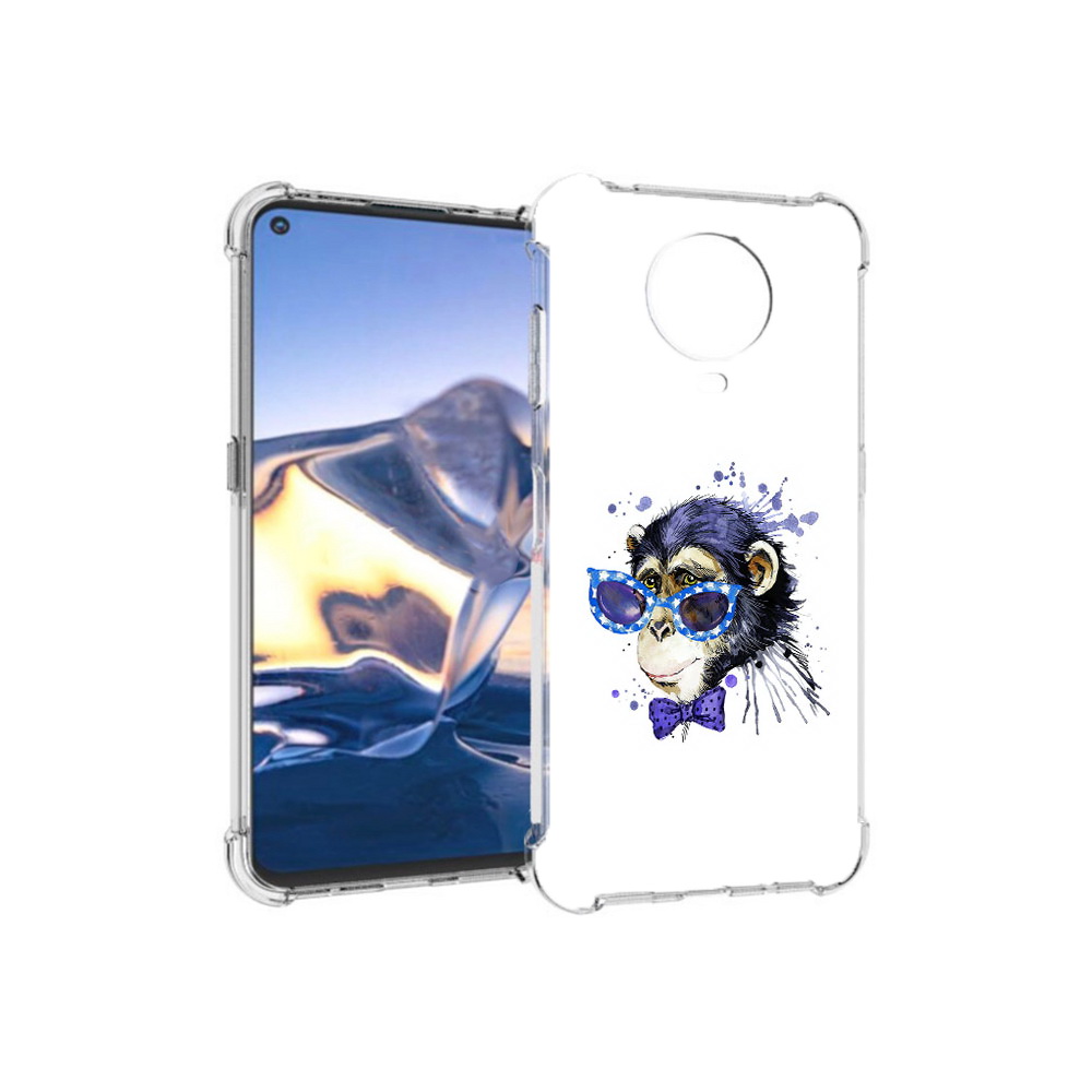 

Чехол MyPads Tocco для Nokia G10 акварельная обезьяна (PT171673.98.216), Tocco