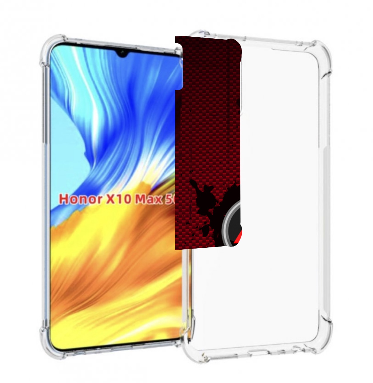 

Чехол Mypads Mitsubishi 2 Для Honor X10 Max, Прозрачный, Tocco