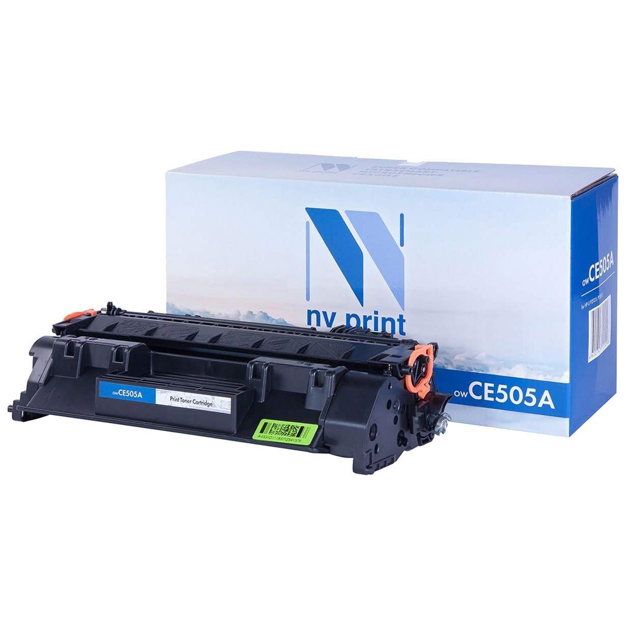 Картридж для лазерного принтера NV Print CE505A, черный