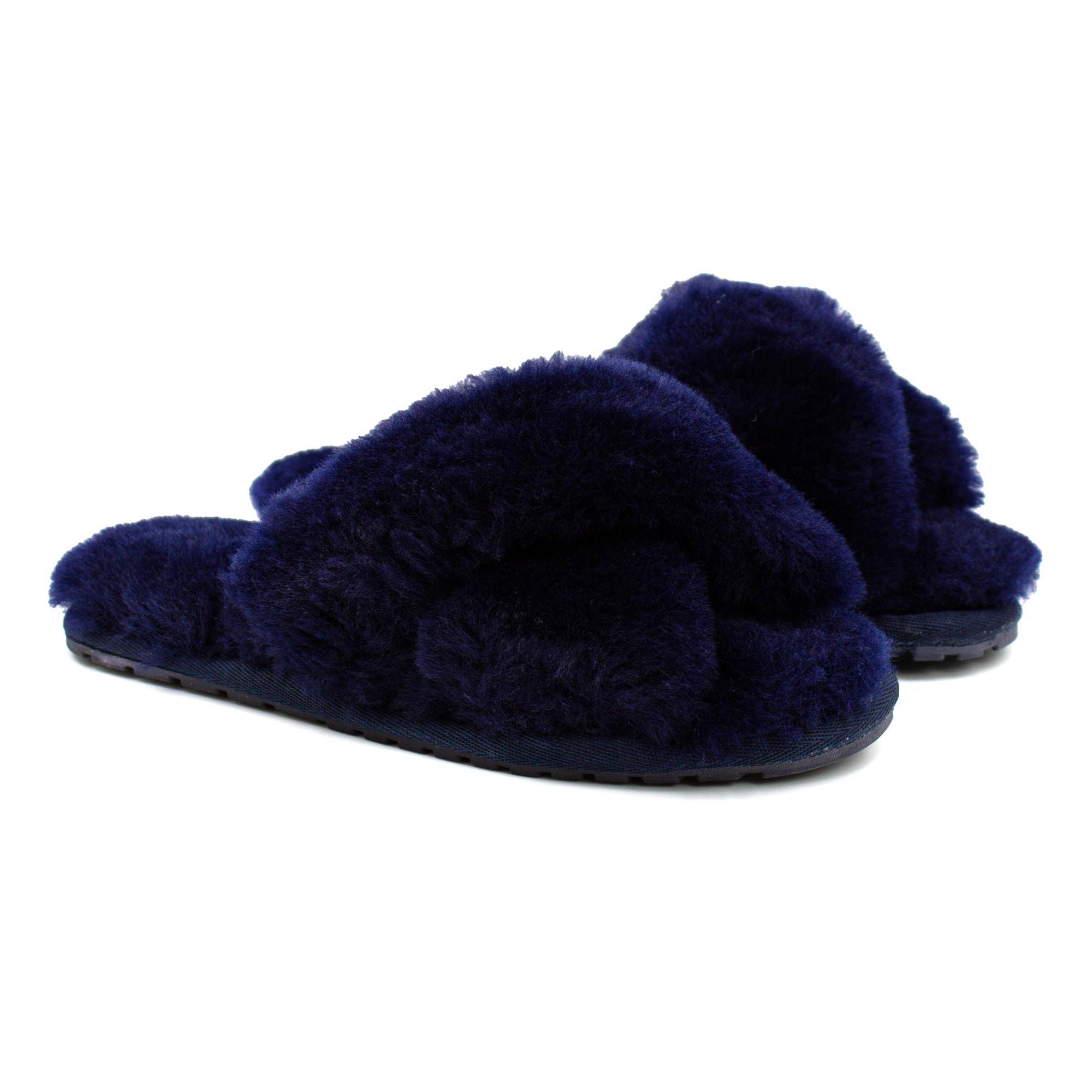 

Тапочки женские Emu Australia Mayberry W11573 синие 38 EU, Синий, Mayberry W11573