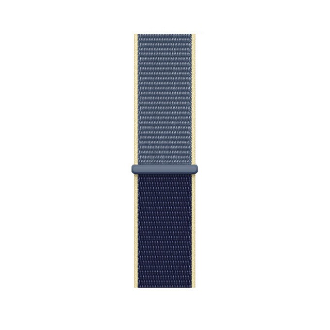 

Нейлоновый ремешок для Apple Watch 38-40 мм, Лимонно-синий, iGrape, Ремешок