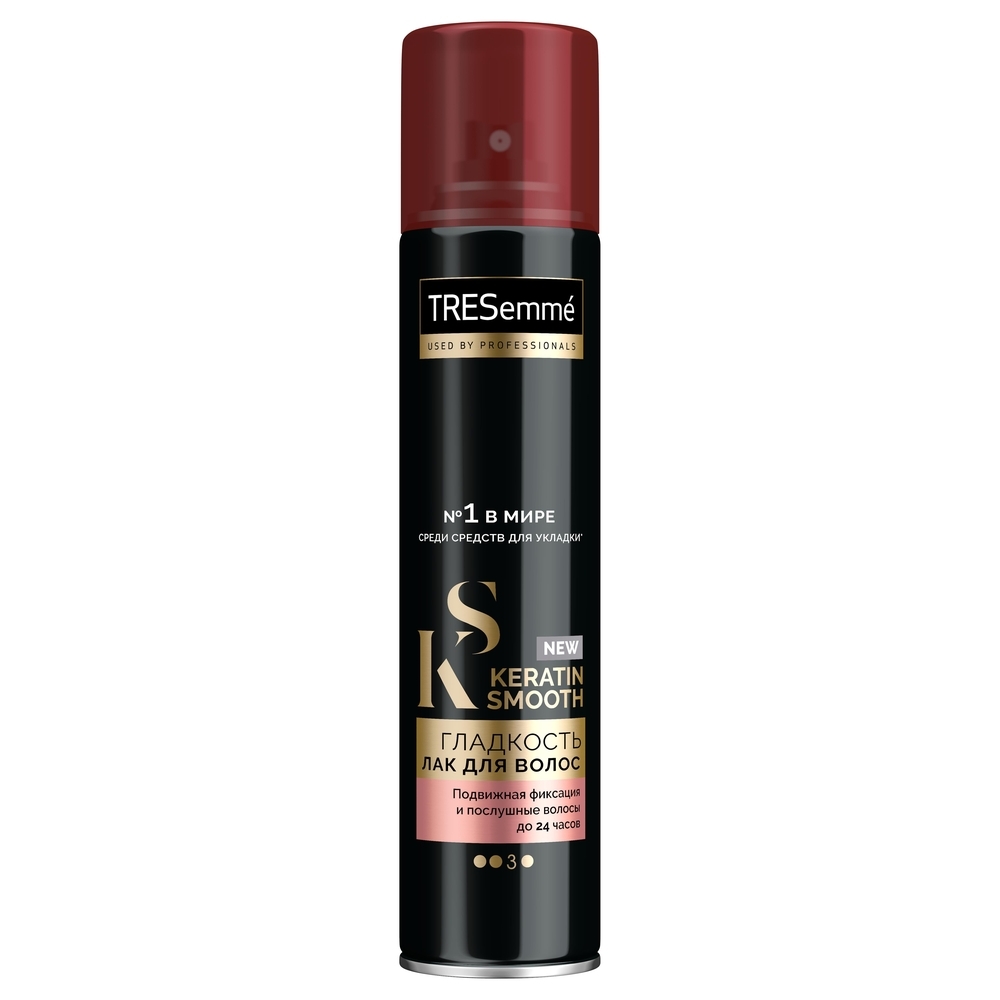 фото Лак для укладки волос tresemme keratin smooth гладкость 250 мл