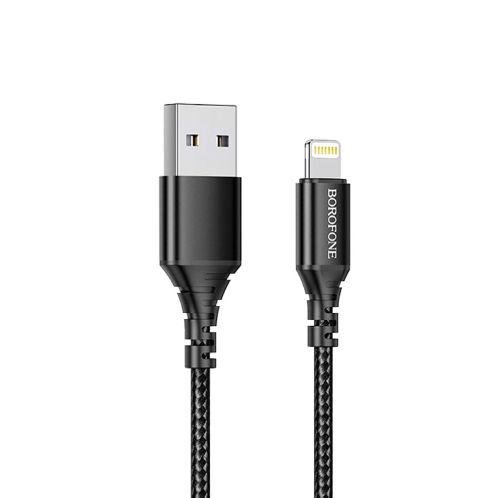 фото Кабель lightning - usb borofone bx54 1 м черный