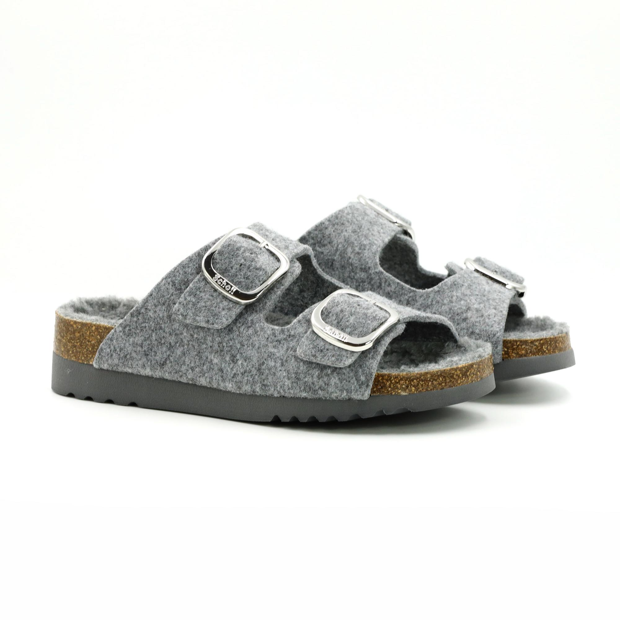 

Сабо женские Scholl ILARY FLUFFY F301351029 серые 40 EU, Серый, ILARY FLUFFY F301351029