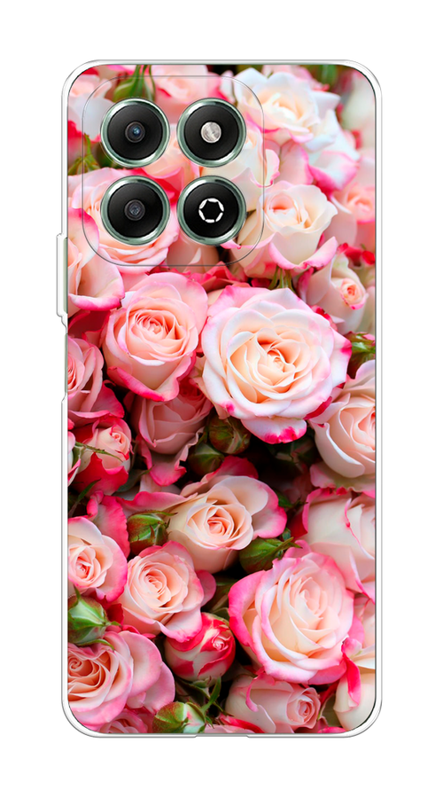 

Чехол на Honor X6b "Много роз", Розовый, 6124950-1