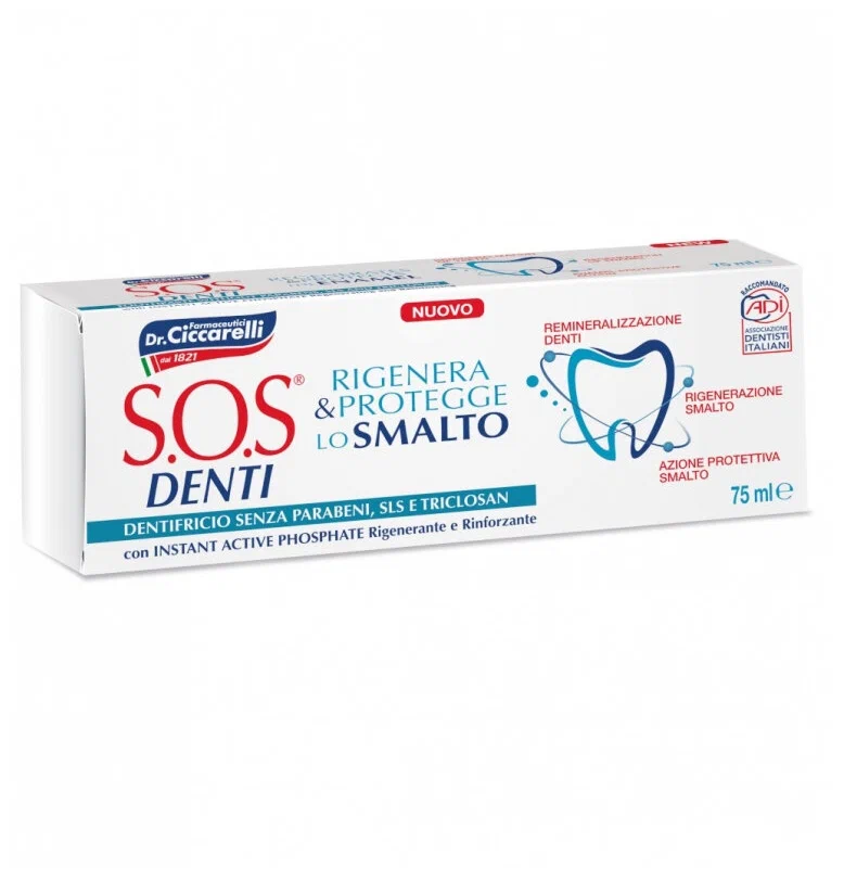 

Паста зубная S. O. S. Denti восстановление и защита эмали, 75 мл
