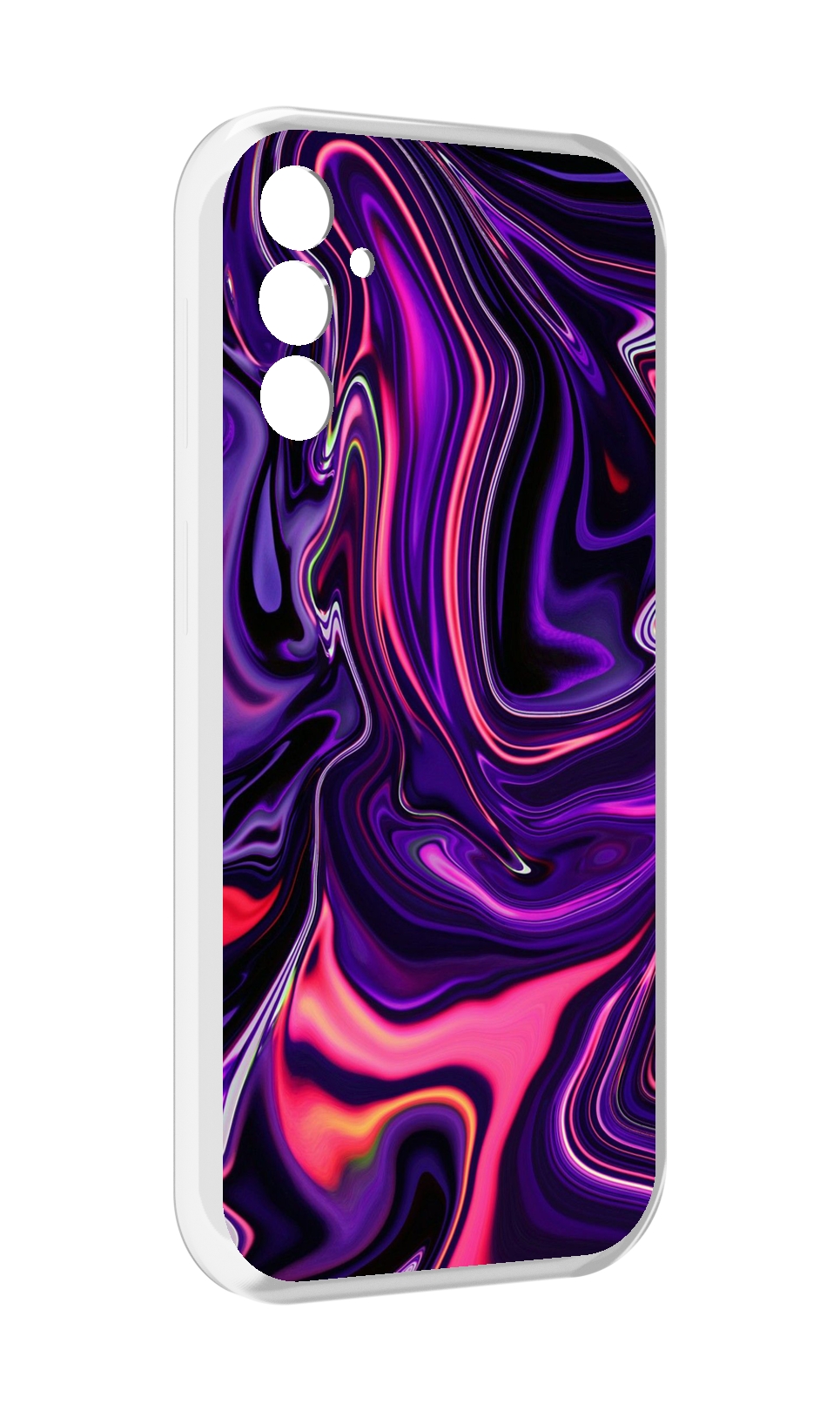 

Чехол MyPads фиолетовые краски для Samsung Galaxy M13, Прозрачный, Tocco