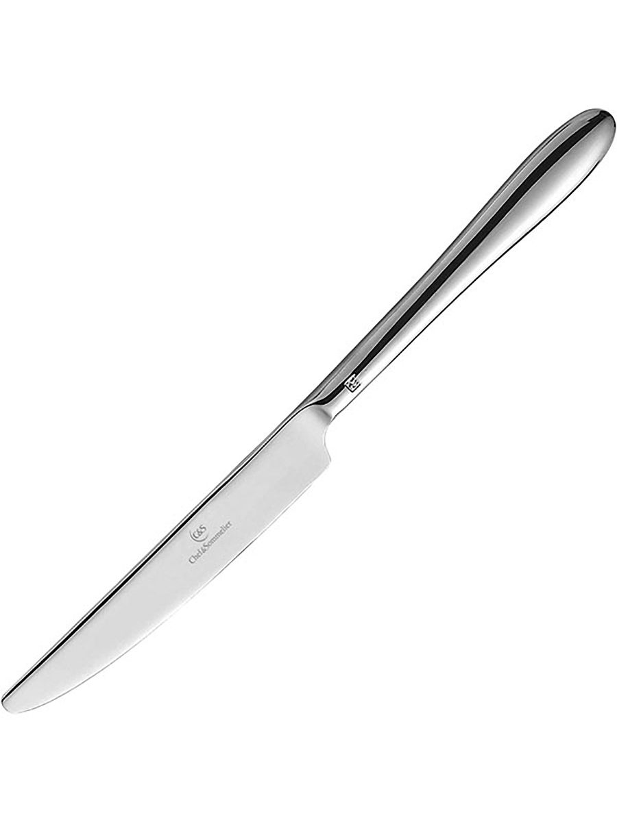 

Набор из 6 десертных ножей с деревянной ручкой Lazzo 21 см, Chef&Sommelier, T4708_6, Серебристый, CB-T4708