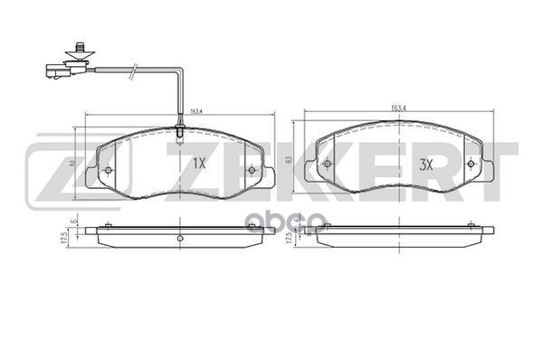 

Колодки Торм. Диск. Задн. Nissan Nv400 (X62 X62b) 11- Opel Movano B 10- Renault Master I