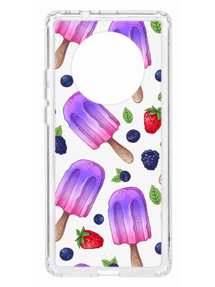 фото Чехол для huawei mate 40 pro kruche print ice cream кruче