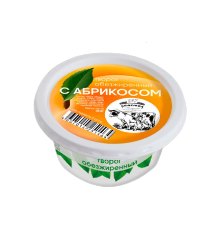 

Творог Красмол с абрикосом 1,8% 180 г