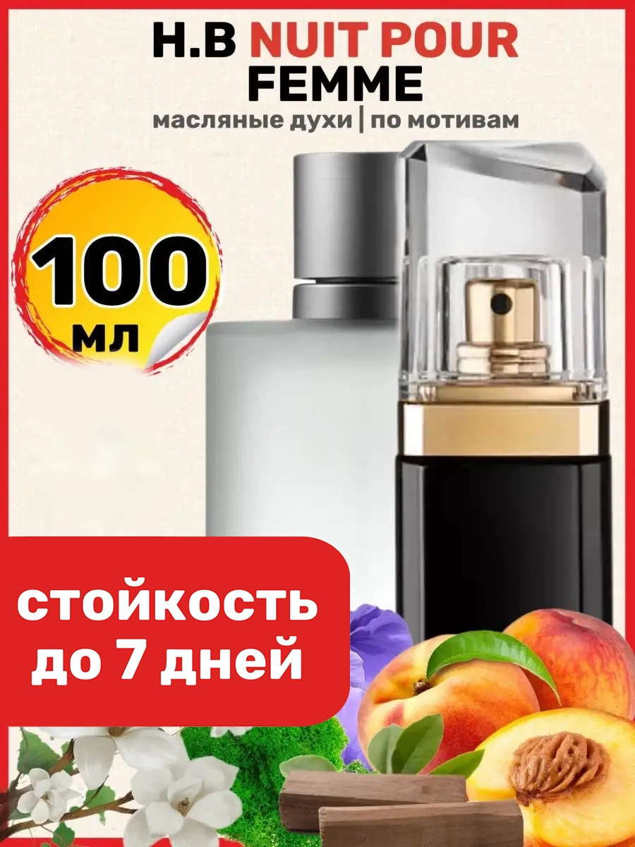 

Духи масляные BestParfume по мотивам Nuit Pour Femme Хуго Босс Нуит Пур Фемме женские, 129