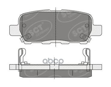 

Колод. Торм.Перед. Niss Qashqai 07-/11-/X-Trail 01-/07-/Tiida I/Ii/Juke/Sentra SCT sp