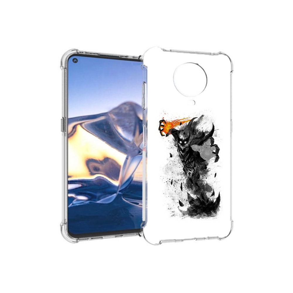 

Чехол MyPads Tocco для Nokia G10 nevermore черно белый (PT171673.98.21), Tocco