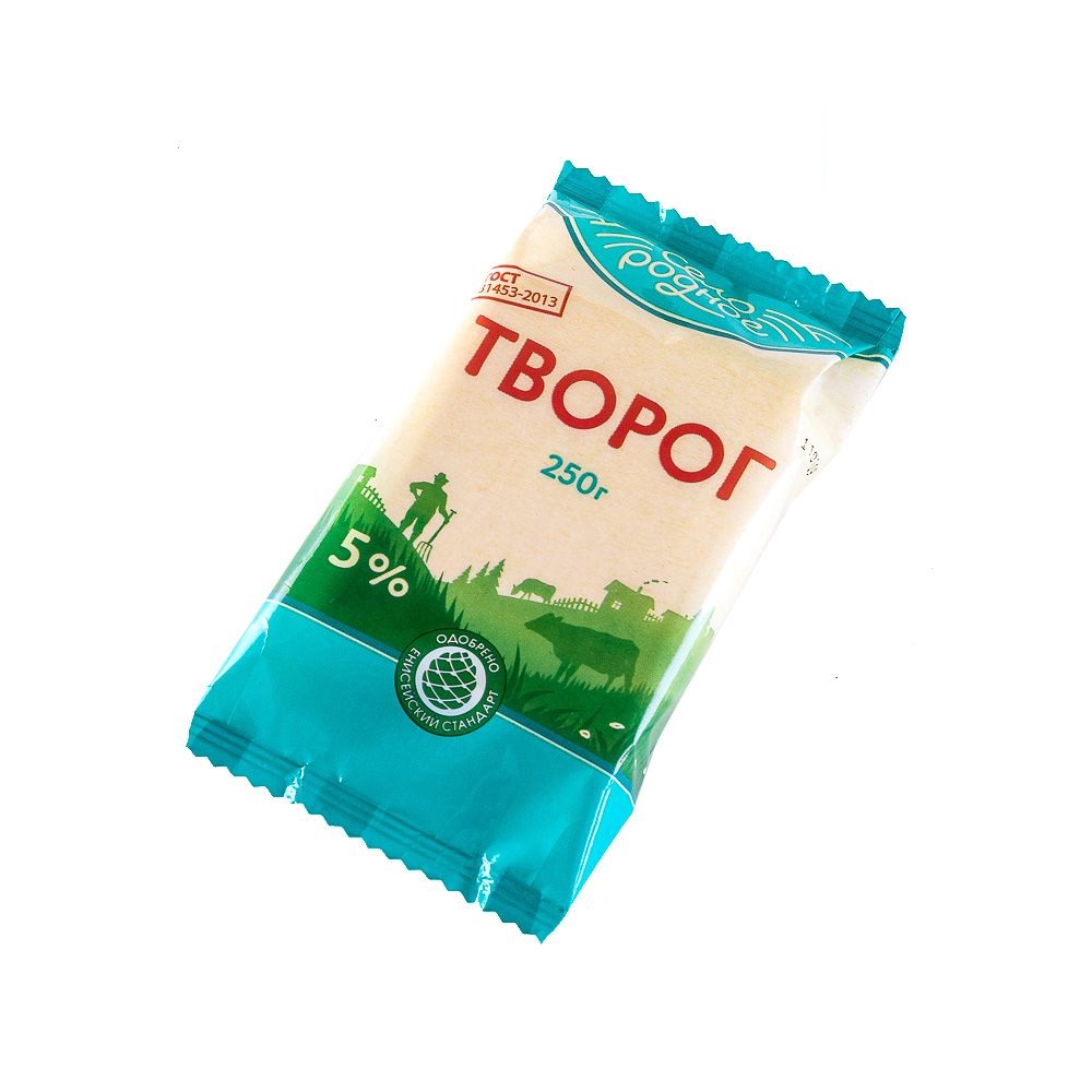 

Творог Село Родное 5% 250 г