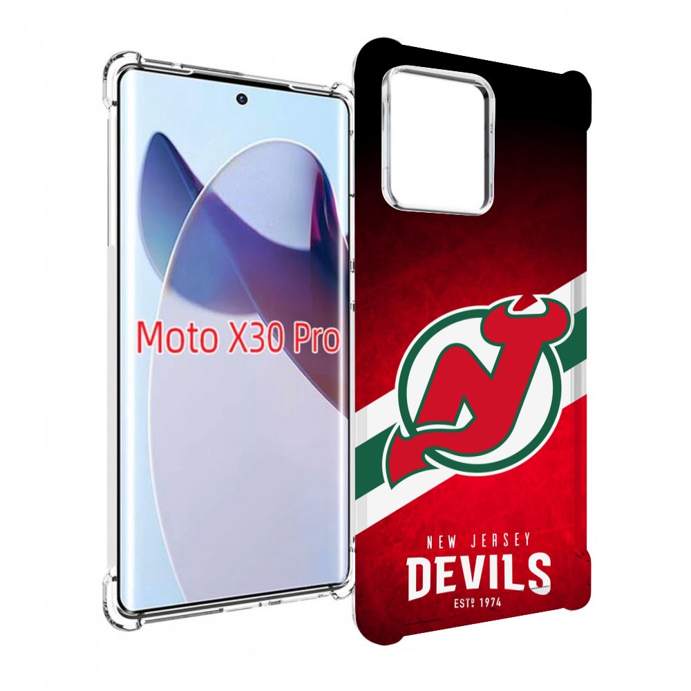 

Чехол MyPads нью джерси девилз для Motorola Moto X30 Pro, Прозрачный, Tocco