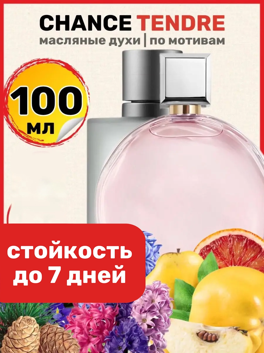 

Духи масляные BestParfume по мотивам Chance Tendre Шанель Шанс Тендр парфюм женские, 70