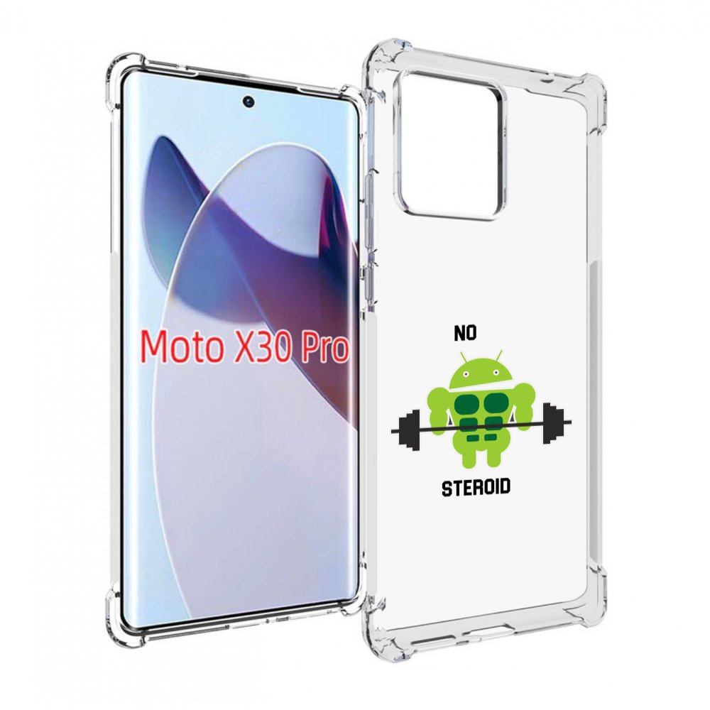 

Чехол MyPads нет-стероидам для Motorola Moto X30 Pro, Прозрачный, Tocco