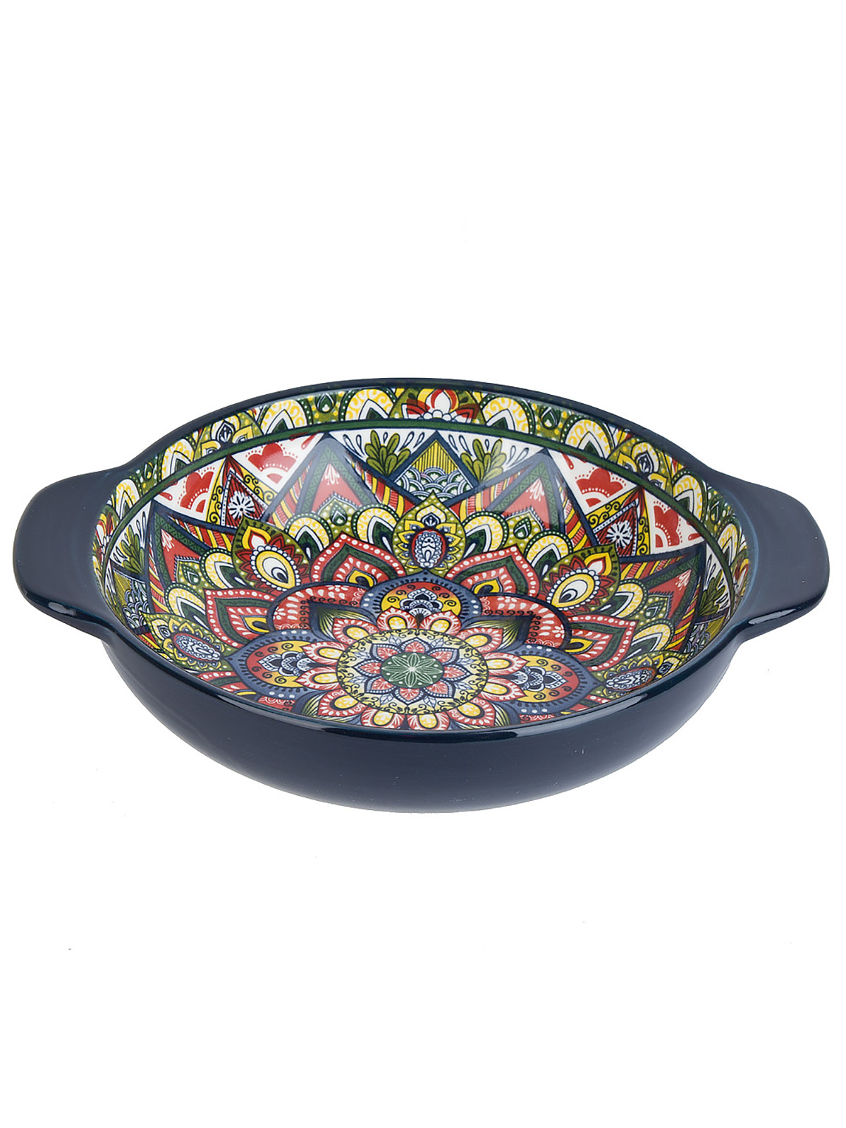 

Салатник с ручками 25x20,5x6 см фарфоровый Nouvelle Arabesque 860083